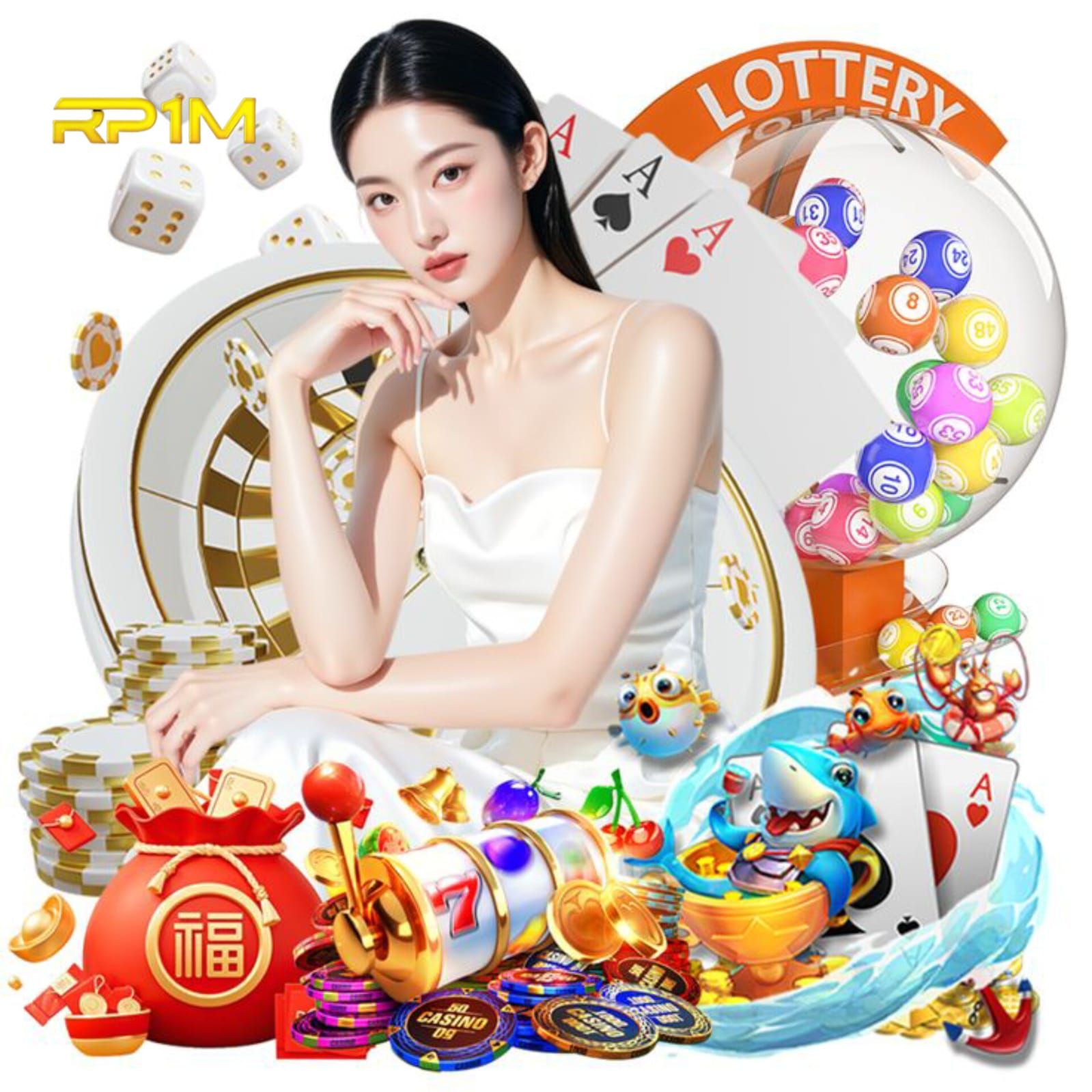 Live casino table with multiple game options